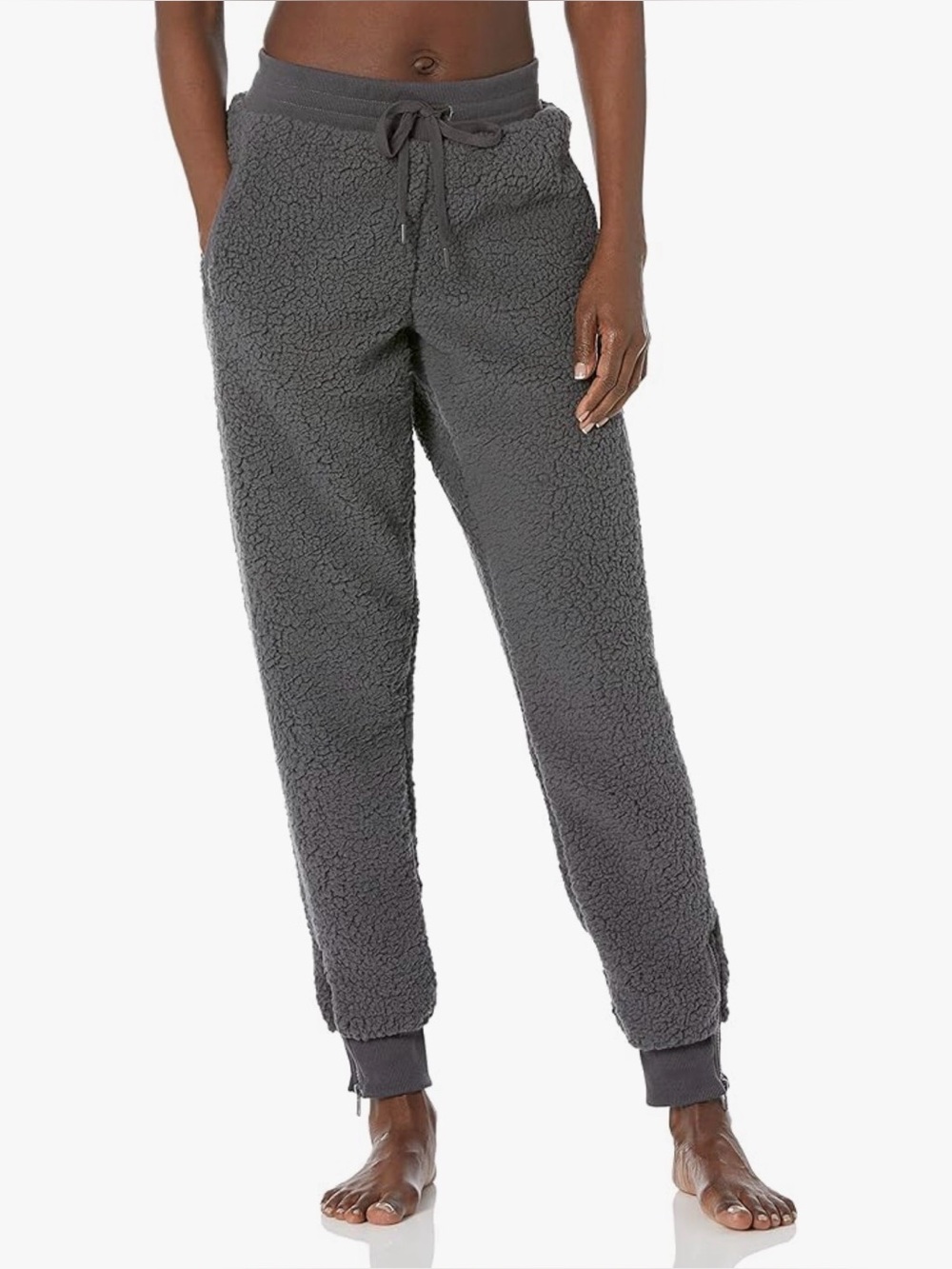 PJ Salvage Charcoal Sherpa Joggers